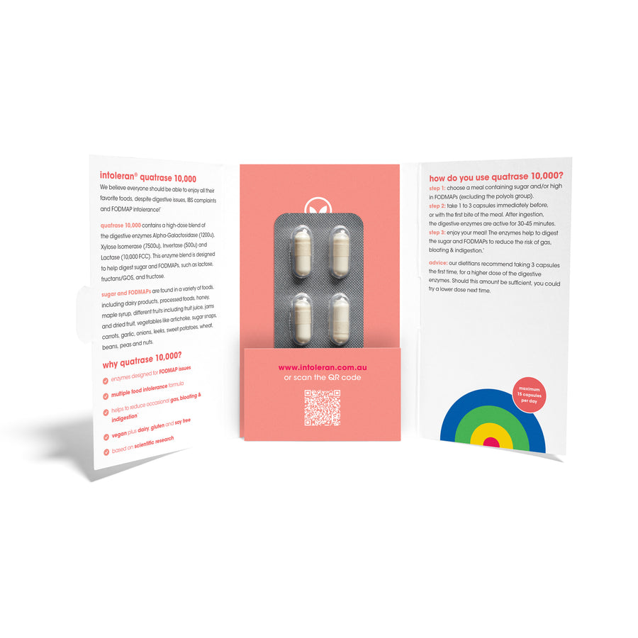 Fodmix (Previously Quatrase 10,000) (6 Capsules, Trial Pack)