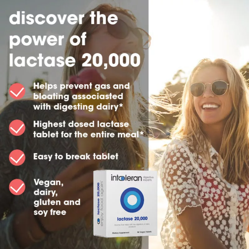 Lactase 20,000 (50 Tablets)