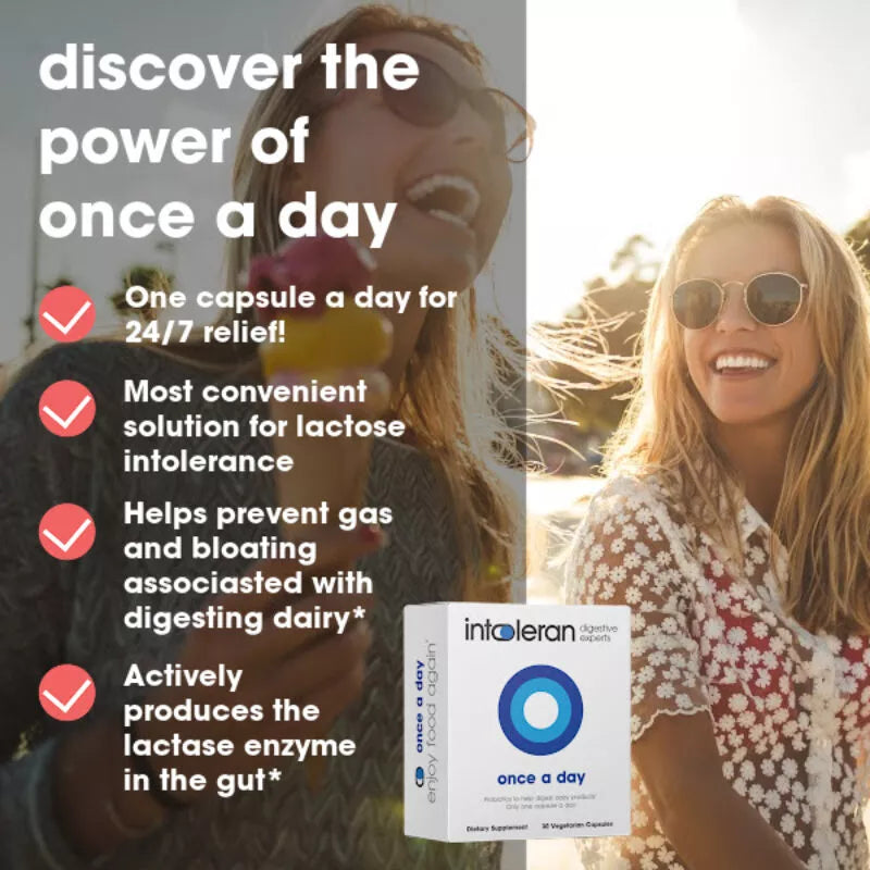 Lactose Once-A-Day (30 Capsules)
