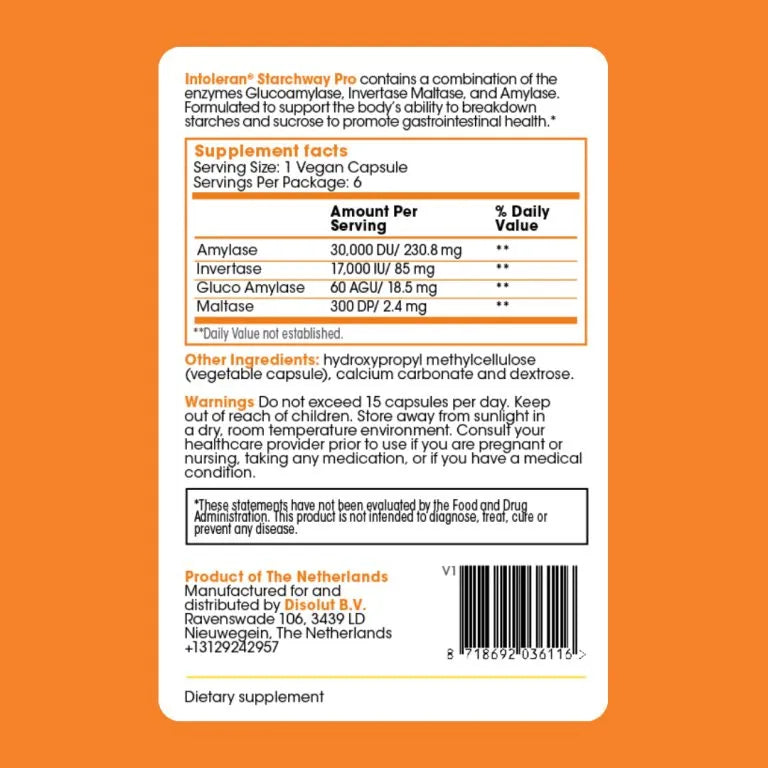 Starchway Pro (6 Capsules, Trial Pack)