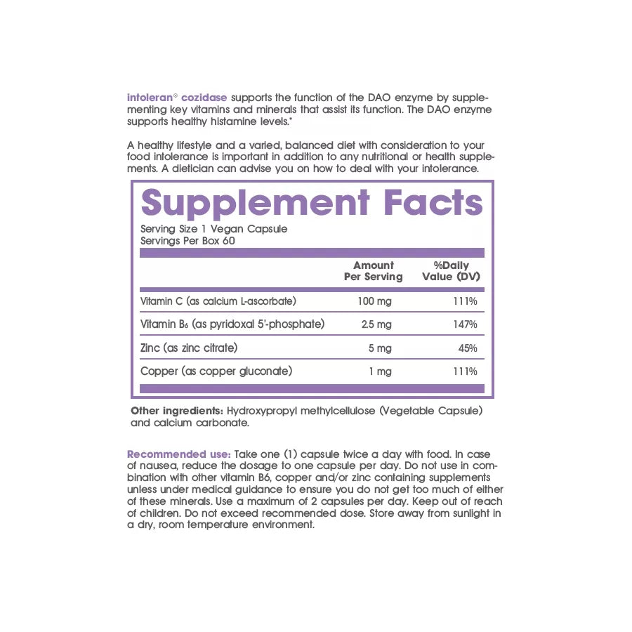 Cozidase (60 Capsules)