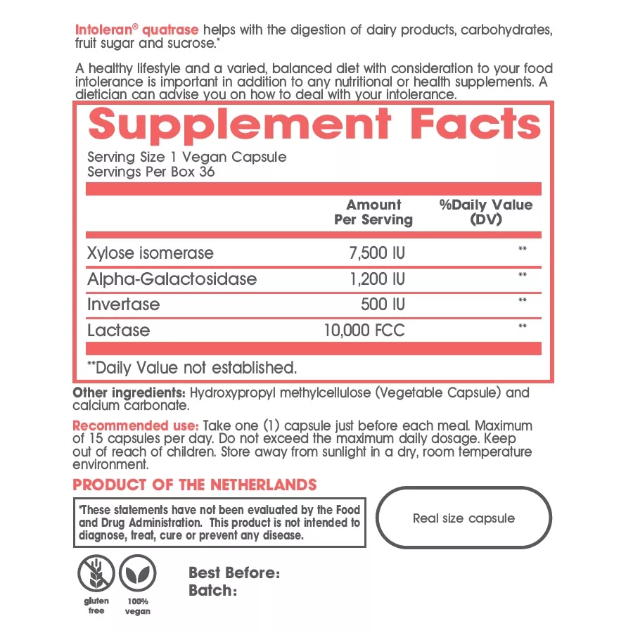 Fodmix (Previously Quatrase 10,000) (6 Capsules, Trial Pack)